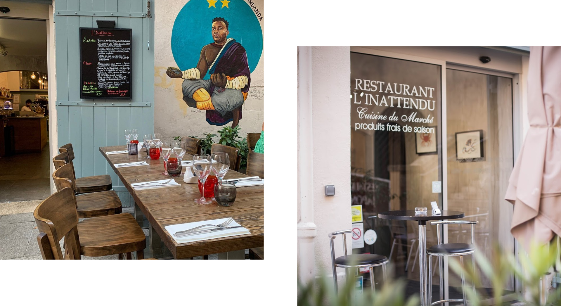 Restaurant Marseille - Restaurant Vieux Port - Restaurant l'Inattendu - les meilleurs restaurant de Marseille